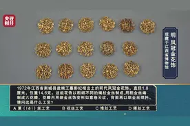 古装剧中的首饰没法比！ 看真实历史中的凤冠，大明王朝的黄金首饰长这样→视频封面