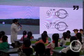 一堂关于“视力”的科普课 让孩子们更懂得爱护眼睛图片