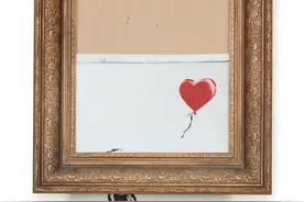 1.64亿！艺术家拍卖会当场自毁作品，3年后再拍价格翻了18倍图片