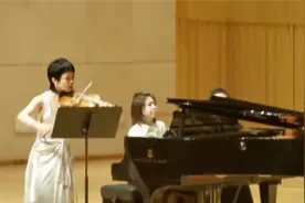 旅德青年小提琴家在家乡奏响《思乡曲》：走进音乐厅系列演奏首场奏响图片