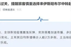 外交部领事司：提醒旅客慎重选择来伊斯坦布尔中转赴华图片