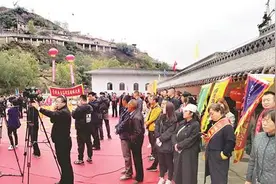 临县东王家沟村举行重阳节民俗文化系列活动图片