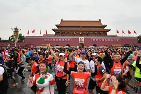 首钢园10号馆将举办马博会，北马赞助商现场设置互动体验图片