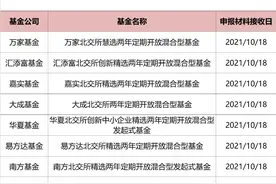 刚刚上报！重磅创新产品来了！首批这8家：华夏南方易方达汇添富嘉实广发大成万家图片