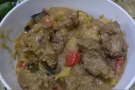 土豆炖排骨在家做，美味又营养，轻松又简单图片