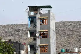 垃圾山都快比泰姬陵高，莫迪斥资万亿卢比清洁印度图片