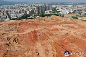 华为新产能布局回归深圳，巨型产业用地已在施工图片