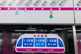 成都地铁4号线实现车厢分区控温 已有6条线路采用这一模式图片