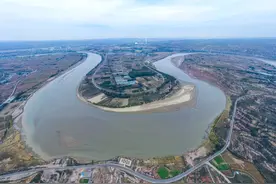 「母亲河畔的中国」探访黄河入陕第一湾，看“五花肉”、听“鸡鸣三省”……图片