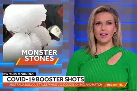 澳大利亚昆士兰降下直径16厘米大冰雹 打破该国记录图片