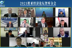 2021欧亚经济论坛智库分会“互通互融 共享共赢”国际研讨会举行图片