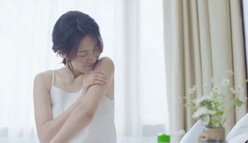 绿茶香味的身体乳图片