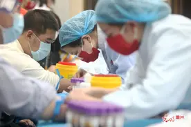 天津医科大学举行第21次无偿捐献造血干细胞采血入库活动图片