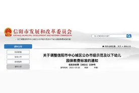 划定收费标准上限！信阳中心城区这些幼儿园保教费标准调整图片