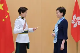 何珮珊就任香港海关关长：会致力维护国家安全，防范恐怖主义活动图片