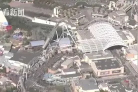 日本大阪环球影城突然停电 过山车运行中骤停图片