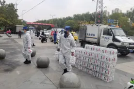 「防疫捐赠」​康师傅饮品捐瓶装水助力防疫图片