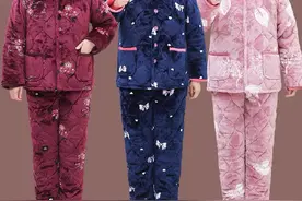 我们南方人冬天在家都穿这种：一套家居服走天下图片