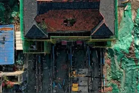 31.8米路程“走”了19天，行业新技术破解老建筑平移难题图片