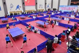 市运会少儿乒乓球比赛上演最强对决图片