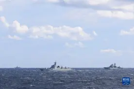 中俄“海上联合-2021”军事演习和中俄首次海上联合巡航精彩回眸图片