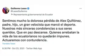 又一个！厄瓜多尔奥运短跑名将遭枪击身亡，曾获多哈世锦赛铜牌图片