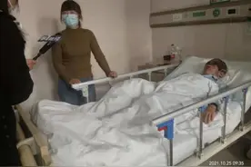 女子头皮被农机撕掉，来沈阳就医手术13小时头皮成活图片