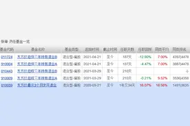 东证资管前三季11只基金跌超10% 总经理业绩同样欠佳图片