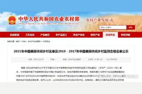 2021年中国美丽休闲乡村公示，山东10村上榜，有你家乡吗图片