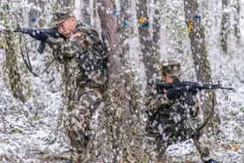 林海初雪砺新兵——直击武警黑龙江总队新兵团训练场图片