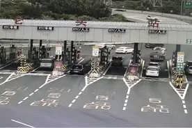 南沙港快速新龙站收费车道完成优化改造图片