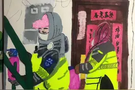 漫画致敬环卫节图片