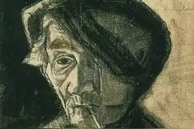 梵高一开始画的素描长啥样？图片
