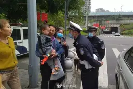 两岁男孩走失 小狗全程陪伴图片