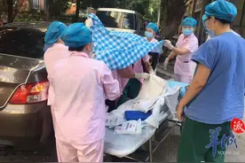 广州一产妇不到20分钟即在车内完成生产图片