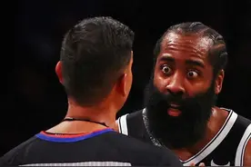 NBA不让“碰瓷”骗犯规，听不到哨的哈登，不会打球了？图片