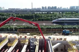 好消息！虹桥国际机场往返浦东国际机场将添新捷径！这个工程正在建设中图片
