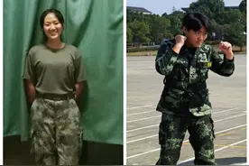 蜕变！新兵入伍对比照，你更pick谁？图片