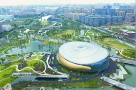 剧透图超美，杭州大运河亚运公园竣工，下个月正式对外开放图片