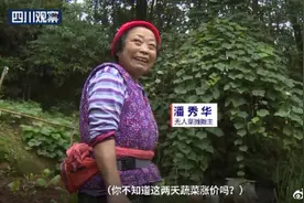 四川一65岁老人经营无人菜摊 从未少收过一分钱图片
