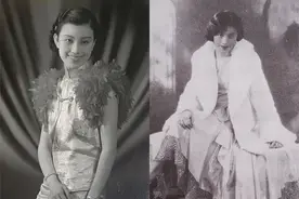 她出生时头顶无发，祖父怜惜她给她起个好名，今成唯一在世的名媛图片