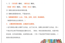 三年级下册数学第一单元知识小结，人教北师大苏教版全汇总，备好图片