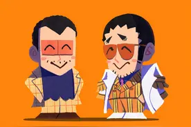 海贼王治愈插画分享，黄猿遇上幼儿园园长，布鲁克和胖虎一起唱歌图片