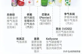 15款“奇葩”口味气泡水试喝：代糖成为主流，巴黎水、争气车间评分低图片