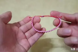 绳编手链的技巧，带你学习如何编制简单的平结手链！图片