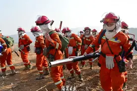 超震撼！阳泉森林消防地空协同、重兵投入、全线出击……图片