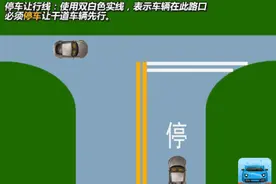 ​超实用的交通标线动画图解图片