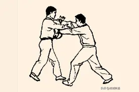 传统武术防身实战掌法：开.合.探.连环三掌，专破双手乱抓乱打图片