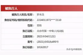 罗永浩再成被执行人 交个朋友回应：正努力挣钱，放心图片