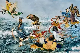 八仙过海中，无人成就天仙，汉钟离、吕洞宾师徒均为神仙之位图片